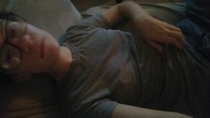 Fingering myself on the couch
