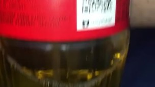Pissing in a bottle (Viewer request )