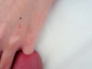 Finger nail insertion in pee hole, I love her hands in urethra