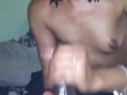 Crazy bondage hand job 11/16