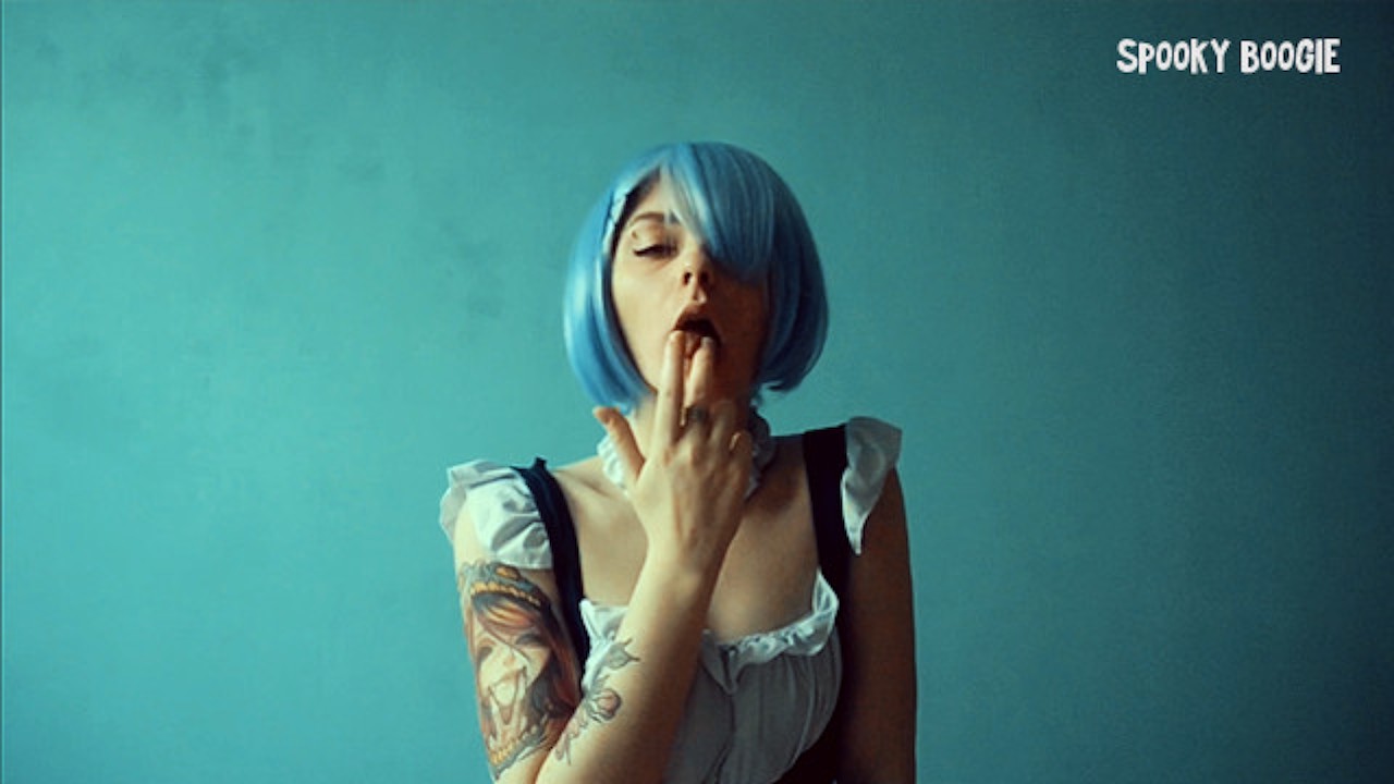 Rem teases her nipples and cums hard Cosplay Anime Re Zero Spooky Boogie -  RedTube