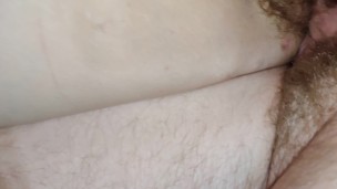 Extreme close up with creampie ending