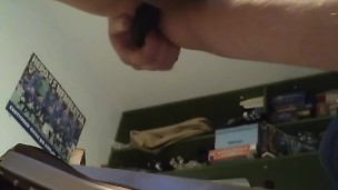 Boy Jerking Big Cock Dick Prostate Anal Vibrator Moan Dripping Cum Pegging