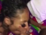 My step sister wanted some dick so I pulled mine out and she made me NUT 1/16