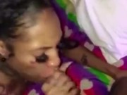 My step sister wanted some dick so I pulled mine out and she made me NUT 14/16