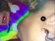 My step sister wanted some dick so I pulled mine out and she made me NUT 4/16