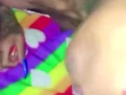 My step sister wanted some dick so I pulled mine out and she made me NUT 5/16