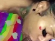 My step sister wanted some dick so I pulled mine out and she made me NUT 6/16