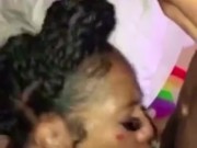 My step sister wanted some dick so I pulled mine out and she made me NUT 7/16