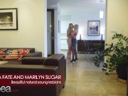 Lesbea Czech lesbian Lovita Fate eating out Marilyn Sugar’s tight wet pussy 1/16