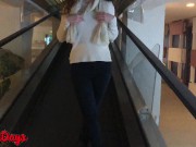 The young wife again seduced her husband for sex in the toilet of the shop 1/16