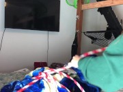 Blanket bondage part 1  10/16