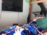 Blanket bondage part 1  14/16