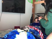 Blanket bondage part 1  6/16