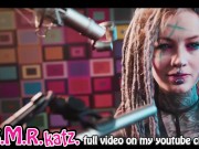 ASMR katz - FREE YOUTUBE channel - Check it out - SFW, Tattoo, female asmr 2/16