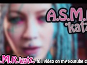 ASMR katz - FREE YOUTUBE channel - Check it out - SFW, Tattoo, female asmr 4/16