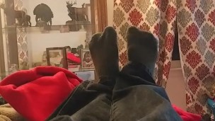Browning sock tease