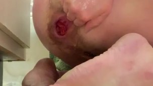 FINALLY FISTED MY ASS!! aaahh!! prolapsing even more too!
