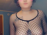 Fishnet slut  - Screenshot 6 of 16 - Fishnet Bodystocking