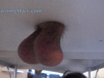 Super Slow Motion Balls Punching Trailer, Gloryhole Table Ballbusting