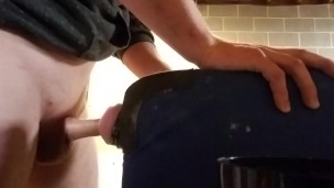 Fucking fleshlight ends in creampie