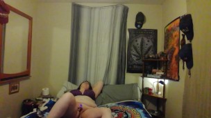 Sexy BBW MILF Alone Play
