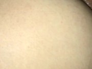 Girlfriend fucks her pussy after loud orgasm 