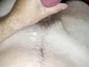 Слив спермы лёжа 15/16