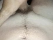 Слив спермы лёжа 5/16