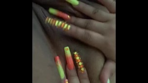 I LET MY NEIGHBOR COME OVER AND WATCH ME PLAY WITH MY BBW PUSSY