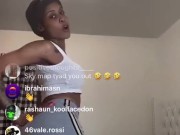 Jodi Couture ALL HER ASS OUT TWERKIN on IG LIVE ! 1/16