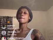 Jodi Couture ALL HER ASS OUT TWERKIN on IG LIVE ! 3/16