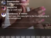 Jodi Couture ALL HER ASS OUT TWERKIN on IG LIVE ! 8/16