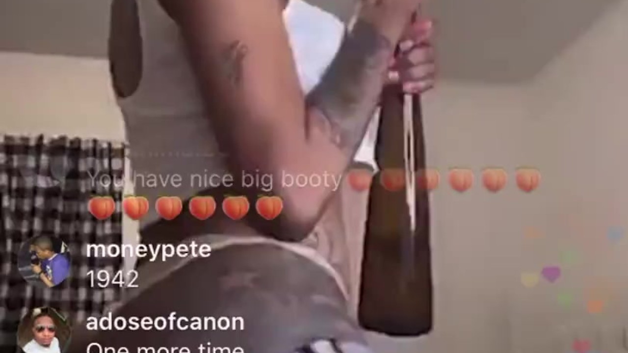 Jodi Couture ALL HER ASS OUT TWERKIN on IG LIVE ! - RedTube
