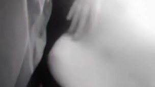 Playing with my big tits