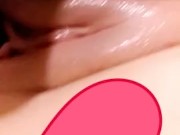 Playing with my pink pussy