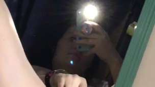 Daddyskitten678 plays with herself on the floor