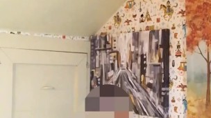 slutty teen babysitter fucking her soaking pussy w dildo till cums