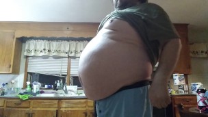 I can't believe how big and full I am