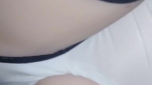 1st video, blowjob and panty fuck with sexdoll POV