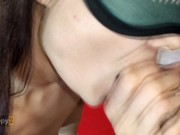 Сводная сестра сосет большой член брату 5/16