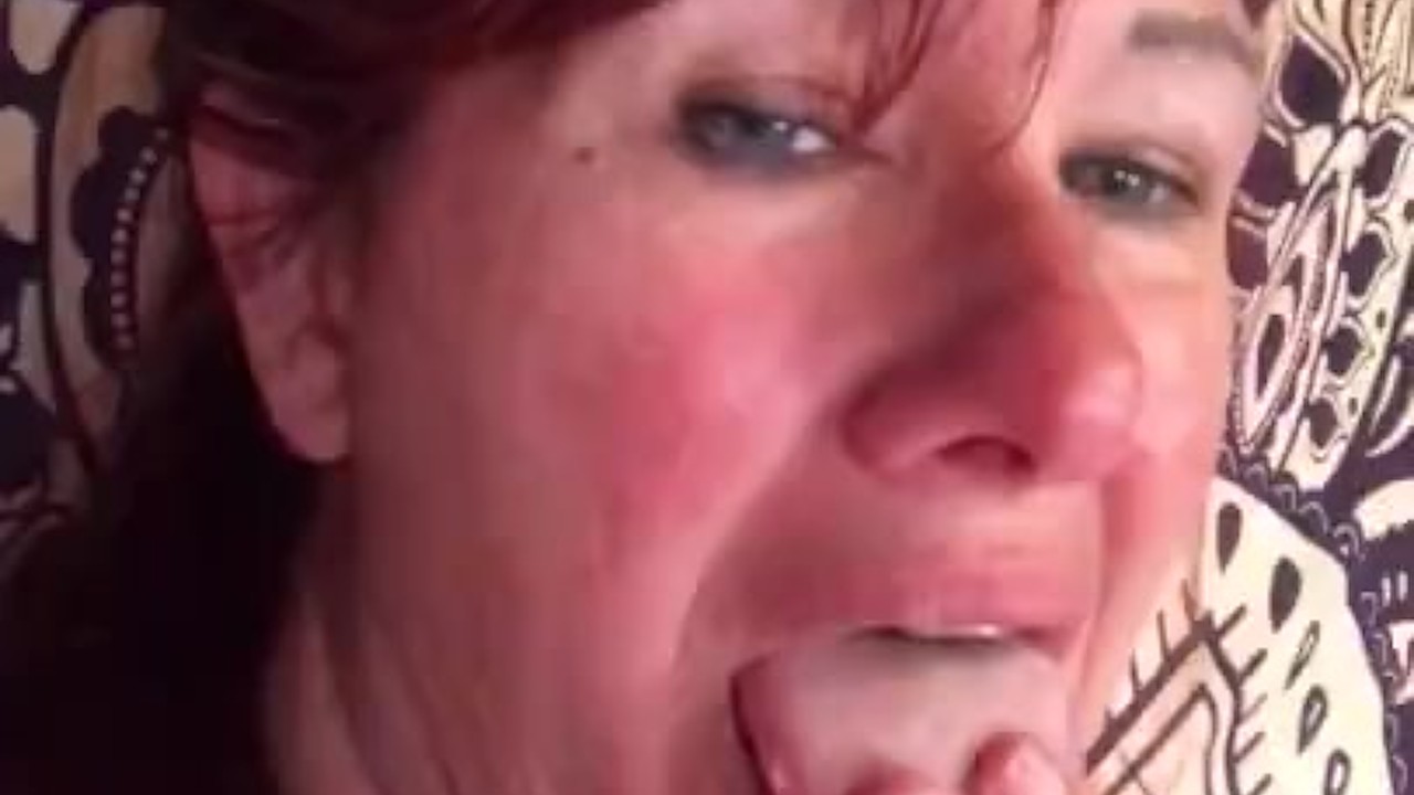 My cum is sticky! See me eat my own cum after I play with it! - RedTube