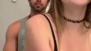 Straight up fucking in a public bathroom