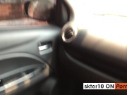 ไทย TEEN COLLEGE Deep Sucking Dick Boyfriend in the Car (Public Sex) 8/16