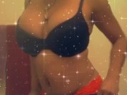 BUSTY HORNY SLUT  Watch her FUK herself on the Floor  