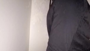 giving my dildo the throat