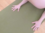 Yoga Teacher practises Nude with Pussy Close Up - Screenshot 14 of 16 - Nude