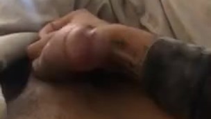 Young Hung Twink Jerks off in bed during the quarantine