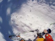 Public Sex with Hot Girl in a Forest at the Ski Resort POV Amateur Couple 1/16