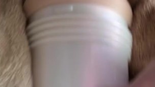 Fuck and cum inside riley reid fleshlight 